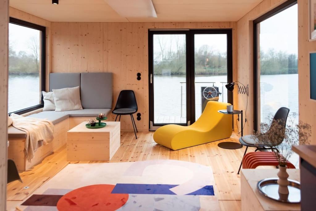 Hausboot Off Im Diamantgraben An Der Elbe Hotel Hamburg Ngoại thất bức ảnh