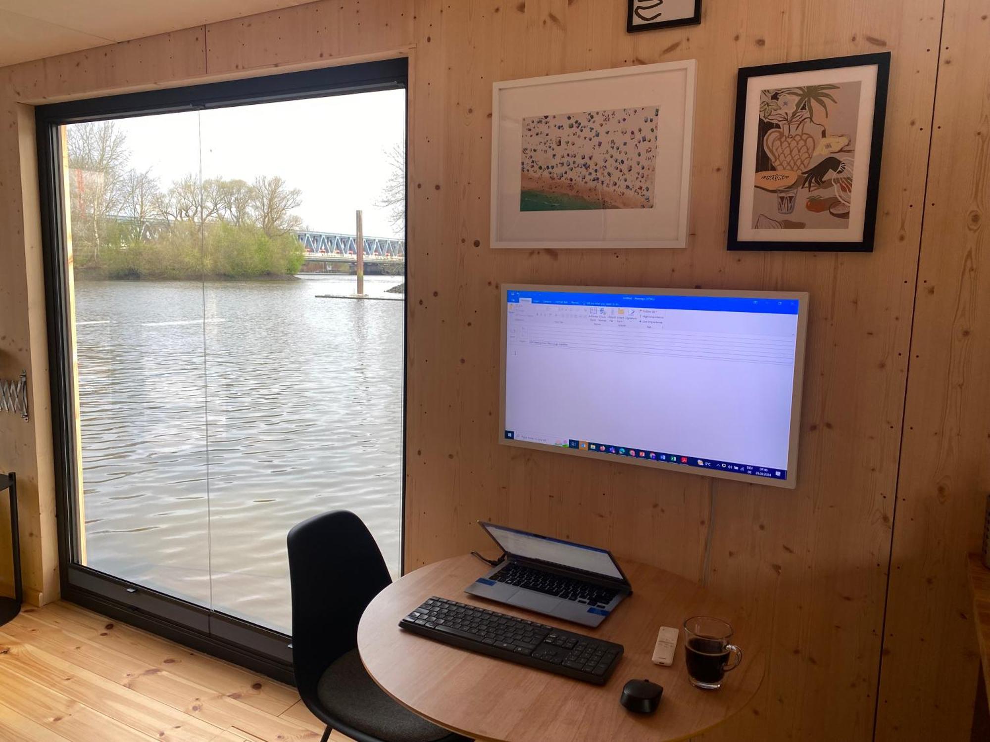 Hausboot Off Im Diamantgraben An Der Elbe Hotel Hamburg Ngoại thất bức ảnh